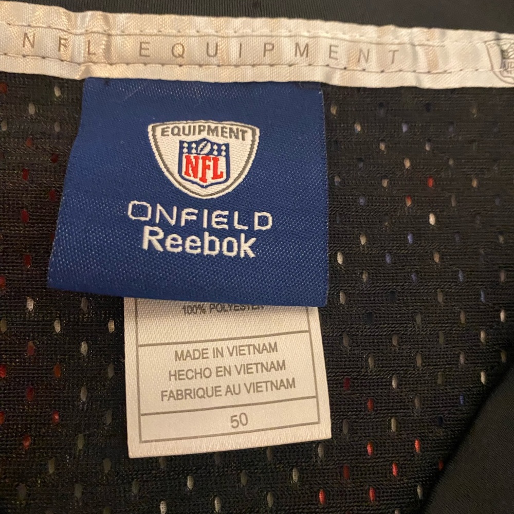 Steelers Casey Hampton 98 Reebok Onfield NFL Jersey size 50 (L) - Picture 5 of 8